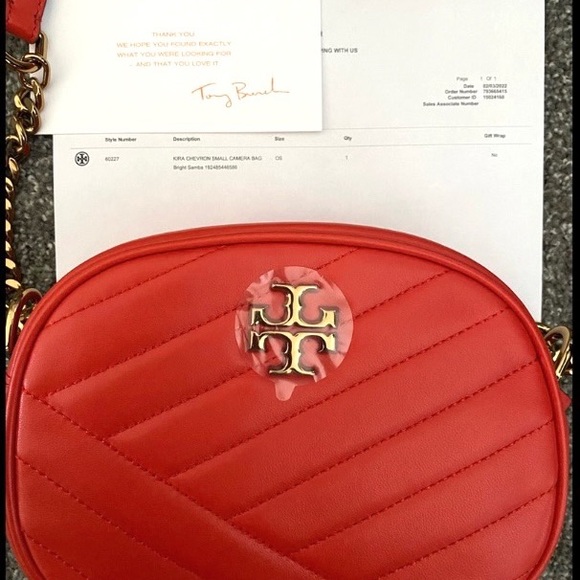 🌸👜Tory Burch Kira Small Camera bag 💥❤️Used like New💥❤️ - Picture 9 of 14